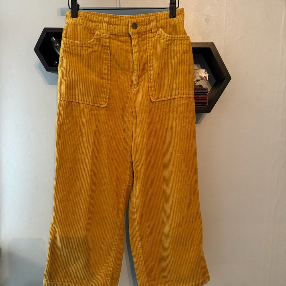 Mustard Yellow Corduroy Pants